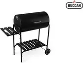 buccan-bbq-albany-single-barrel-barbecue-enkele-smoker-zwart
