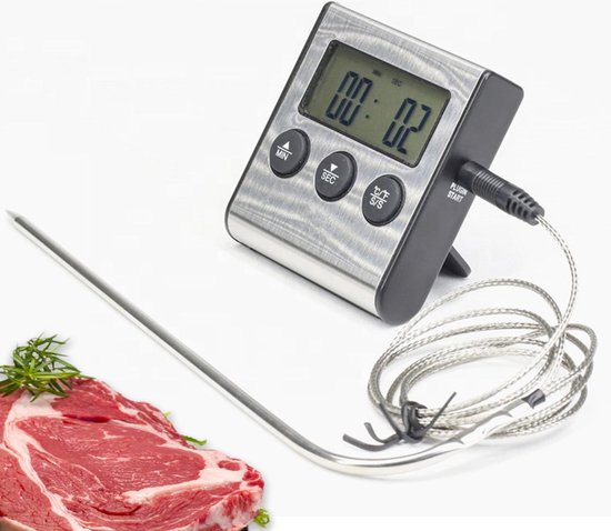 vleesthermometer digitaal bbq thermometer draadloos kernthermometer