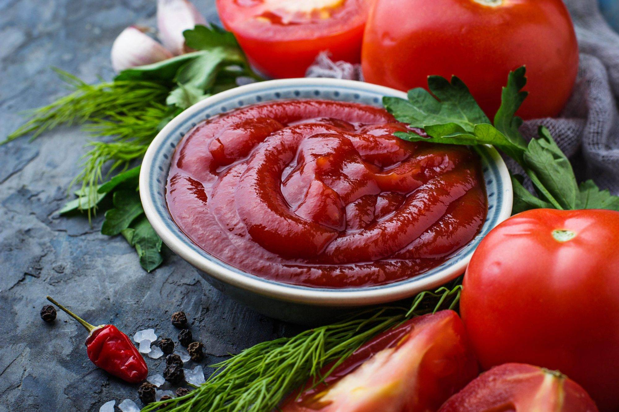 Tomaten Ketchup Recept