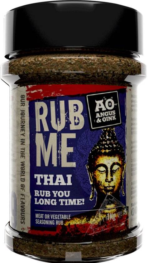 angus oink i thai rub you long time i bbq rub i 200 gram