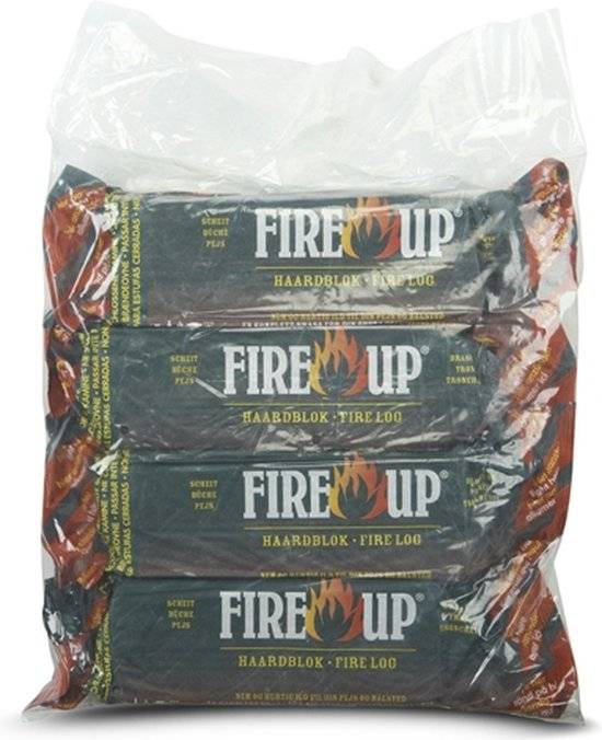 fire up paraffine haardblok tasje 4 st a 1 kg
