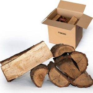 haardhout eiken 10 kilogram brandhout voor open haard of hout kachel