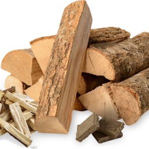 openhaard hout box 15kg met aanmaakhout en aanmaakblokjes brandhout