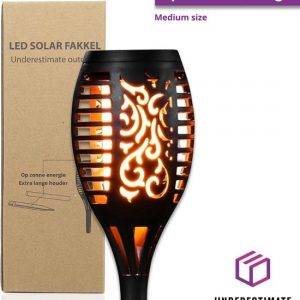 underestimate solar lamp tuinverlichting op zonne energie 33 leds medium